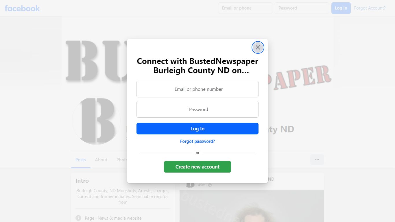 BustedNewspaper Burleigh County ND - Facebook